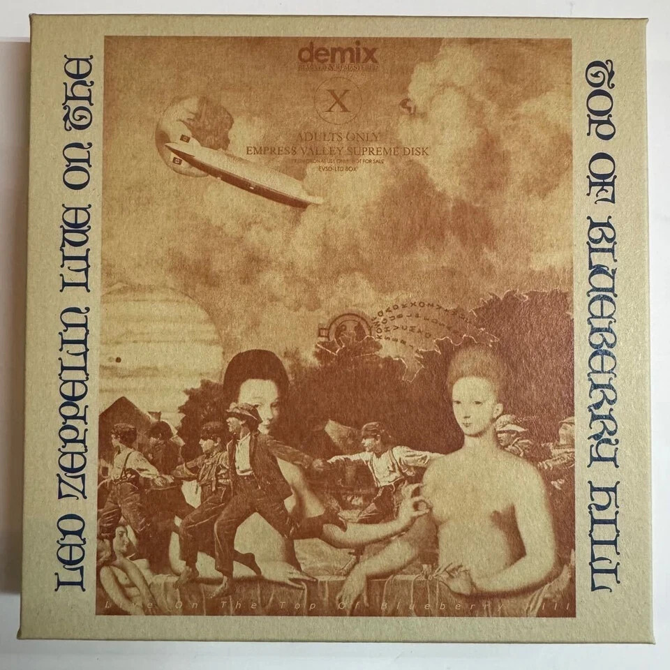 2CD！レッド・ツェッペリン/LIVE ON BLUEBERRY HILL Led Zeppelin - Live On The Top Of Blueberry Hill 7Cd Limited