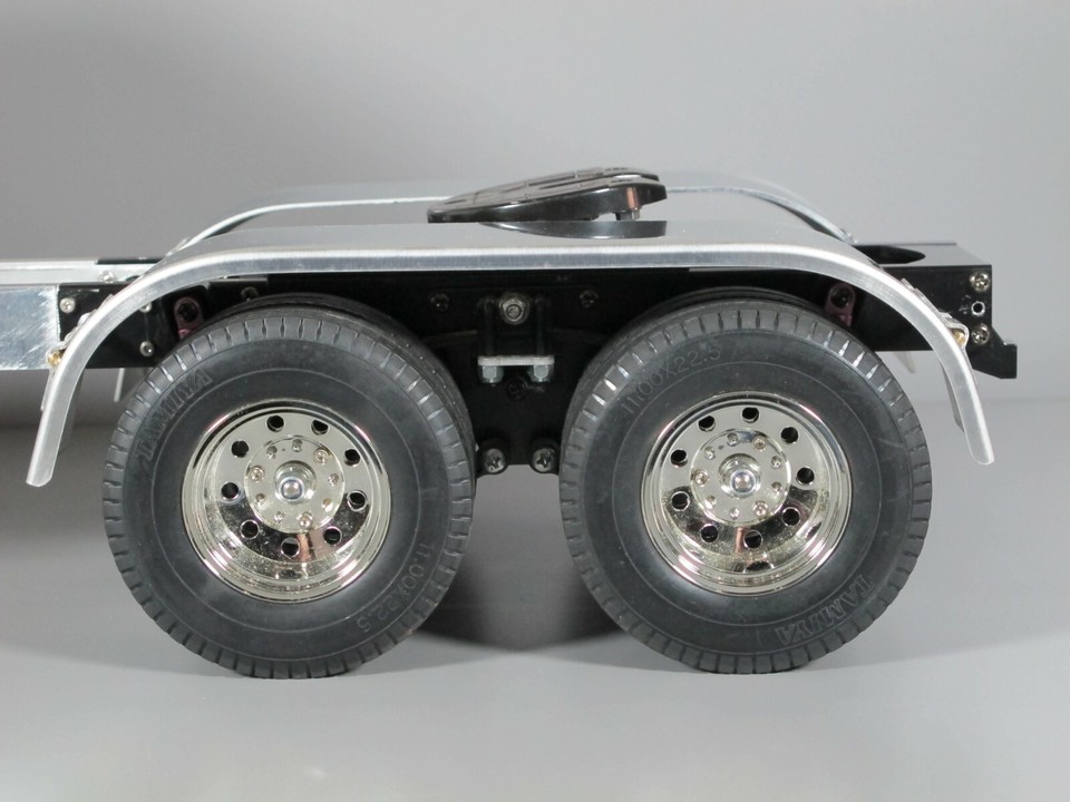 Piastra Base Attacco Quinta Ruota Alluminio Tamiya 1/14 RC King Knight - Foto 2