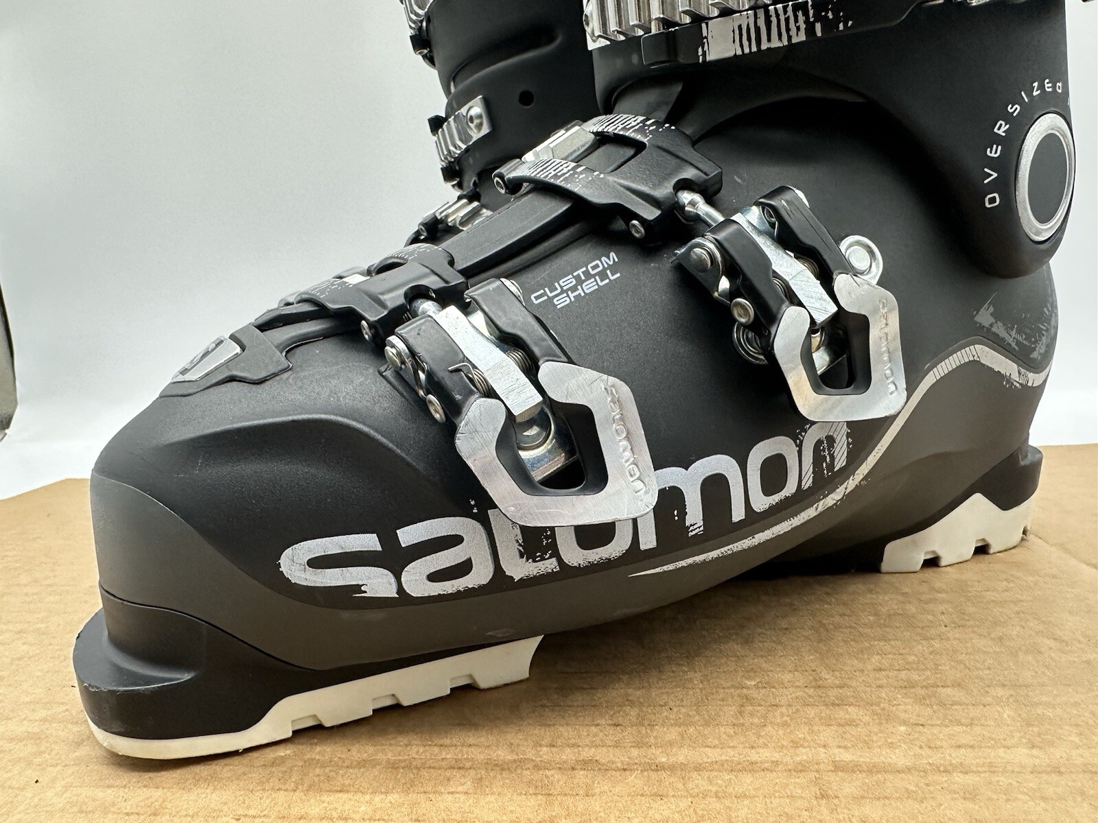 Scarponi da sci invernali Salomon X Pro Energyzer 100 neri uomo 26 5 ottime condizioni