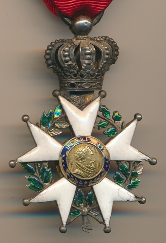 118390: Francia, Orden de la Legión de Honor, Cruz de Caballero, 4a Modelo 1830 - 1848 - Imagen 10 de 12