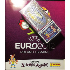 Panini Euro Cup 2012 Austria-switzerland Empty Album Complete Sticker Set
