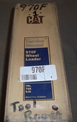 CAT CATERPILLAR 970F WHEEL LOADER SHOP REPAIR SERVICE MANUAL S/N 7PL 7SK 9JK