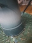 Vintage Enamelware Coffee Pot Cowboy Kettle Two Toned Blue — photo 4