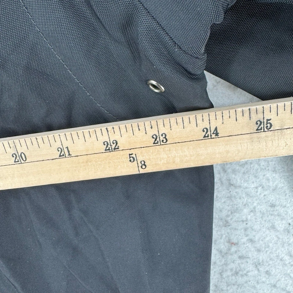 Kenneth Cole Jacket Mens Large Black Windbreaker Rain Zip Up Vented Golf Nylon - Image 4 of 4