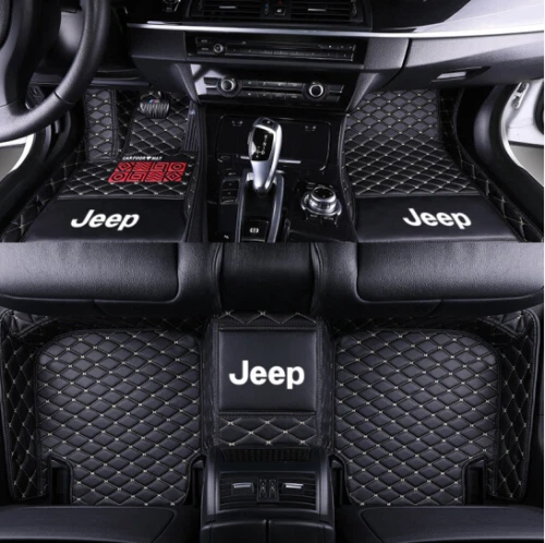 For- Jeep Cherokee Commander Compass Gladiator Car Floor Mats-Right-hand drive - Picture 5 of 29