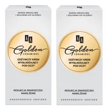 AA Golden Ceramides Conditioning & Smoothing Eye Contour Cream 30mL (Pack of 2)