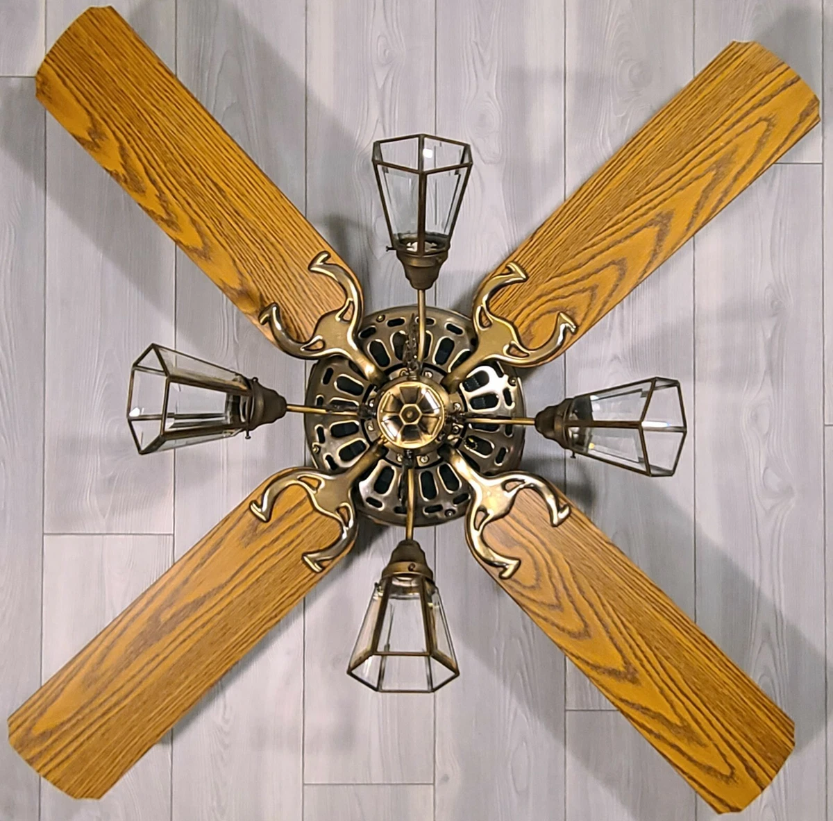 Western Style Ceiling Fan With Lights Shelly Lighting