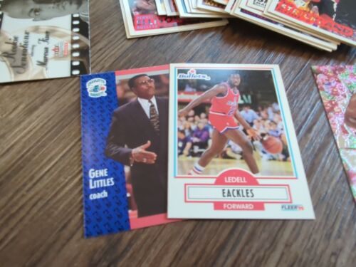 1990-2002 NBA Fleer Baloncesto Lote de 81 tarjetas, holo/lámina, novato, ¡excelente! - Imagen 3 de 16