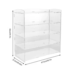 Clear Acrylic Display Case Bakery Pastry Display Case Dessert Display Retail