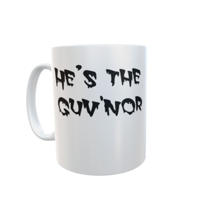 Kaffeebecher - He's the Guv'nor, I'm the Boss Keramik 11 Floz