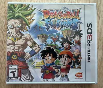 Dragon Ball Fusions Nintendo 3DS Game ~ NEW Y-fold Factory Sealed ~ Bandai/Toei