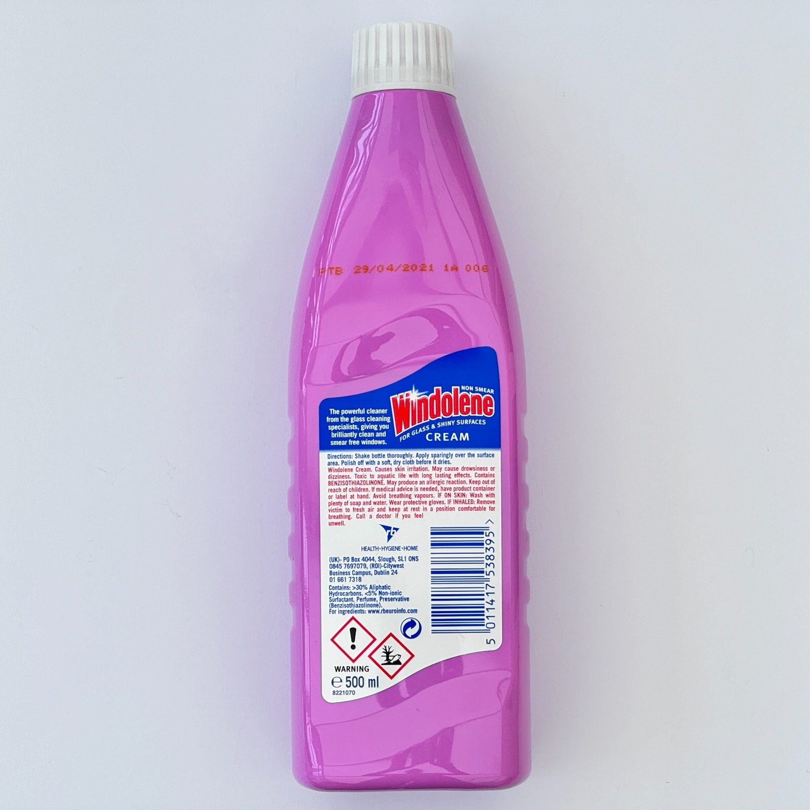 Windolene Original Pink Cream for Glass & Shiny Surfaces 1 x 500ml eBay
