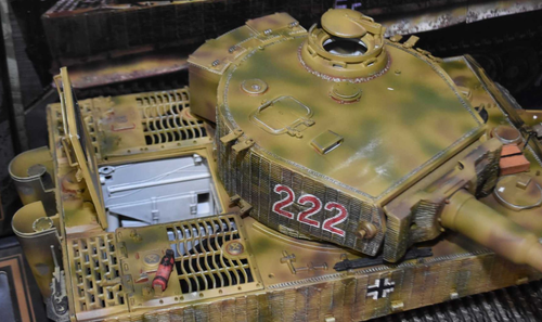 WW2 German Tiger Tank Forces Of Valor 1:16 Diecast Built Model Michael Wittmann - Picture 6 of 15