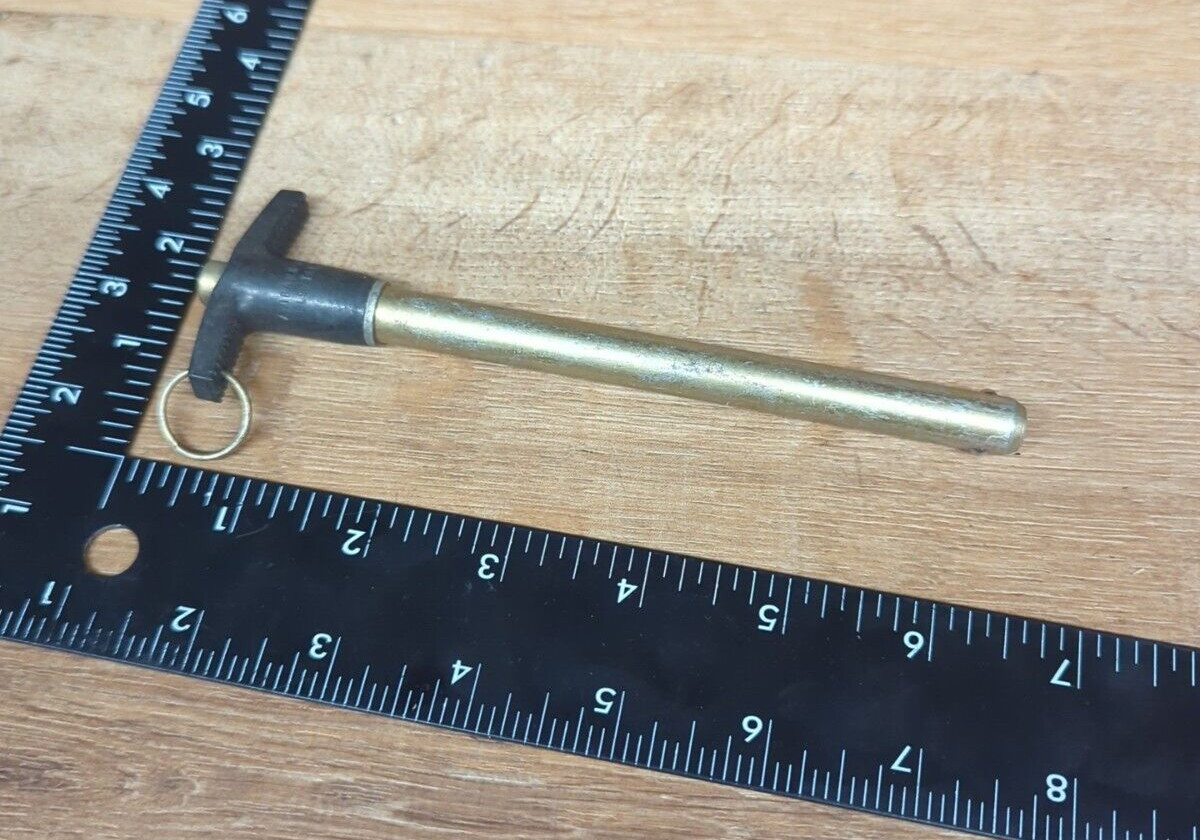 (1) ~ 7/16 " X 4" GRIP LENGTH AVIBANK BALL LOCK QUICK RELEASE PIN (T )