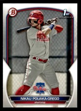 2023 Bowman #BP-89 Nikau Pouaka-Grego Prospects Card Philadelphia Phillies