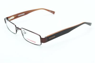 NEW CONVERSE WAIT FOR ME BRN BROWN AUTHENTIC FRAMES EYEGLASSES  49-16