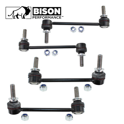 Bison Performance 4pc Front & Rear Sway Bar Link Kit For Discovery Range Rover