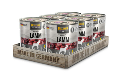 BELCANDO Baseline Lamm 6x800g Nassfutter Feuchtnahrung Hund Futter getreidefrei
