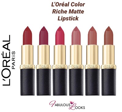 L'Oreal Paris Color Riche Matte/Shine Lippenstift - Wählen Sie Ihren Farbton