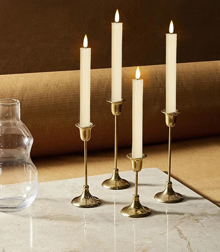 2/3pcs Candlestick Holder Iron Retro Elegant Christmas Decoration Candle Stands - Picture 6 of 11