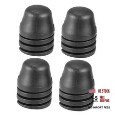 4 Pcs Car Hood Rubber Bumper Up Bonnet Cushion Hood Bumper Stoppers Black