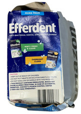 126 Tablets Efferdent Complete Clean Daily Cleanser for Dentures  Retainers