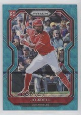 2021 Panini Prizm Tier II Teal Wave Prizm Jo Adell #191 7u4