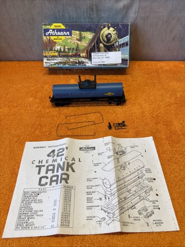 H•Vintage Trenes Athearn en Miniatura EE. UU. En Caja Dow Chemical Tank Car 1552 | Zustand: Used
