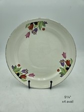 Vintage Hall Crocus Dinner Plate 9¼” Made In USA 1930s