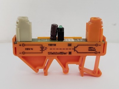 WEIDMULLER 116161001 RELAY MODULE RS 40 115VUC 48VDC NNB