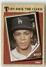 1987 TOPPS #315 MAURY WILLS LOS ANGELES DODGERS