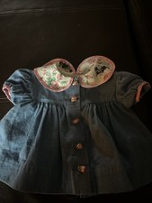 Vintage Disney Minnie Mouse Collard Two Piece Dress And Bloomers 6M Baby Set