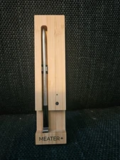 MEATER+ Wireless Smart Meat Thermometer Bluetooth – Bamboo Charger – Used