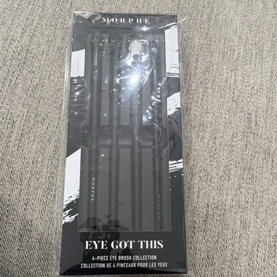 Morphe Eye Got This 4-Piece Synthetic Black Eye Brush Collection Set
