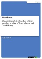 Robert Cramer | A Linguistic Analysis Of The First Official Speeches In...