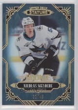 2020-21 Upper Deck Stature Rookies Blue 31/45 Nicolas Meloche #137 11hp