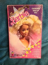1989 Colorforms Superstar Barbie Dress-up Paper Doll Sets