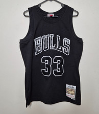 NBA Chicago Bulls Basketball Jersey Singlet No. 33 Pippen Size M Mitchell Ness