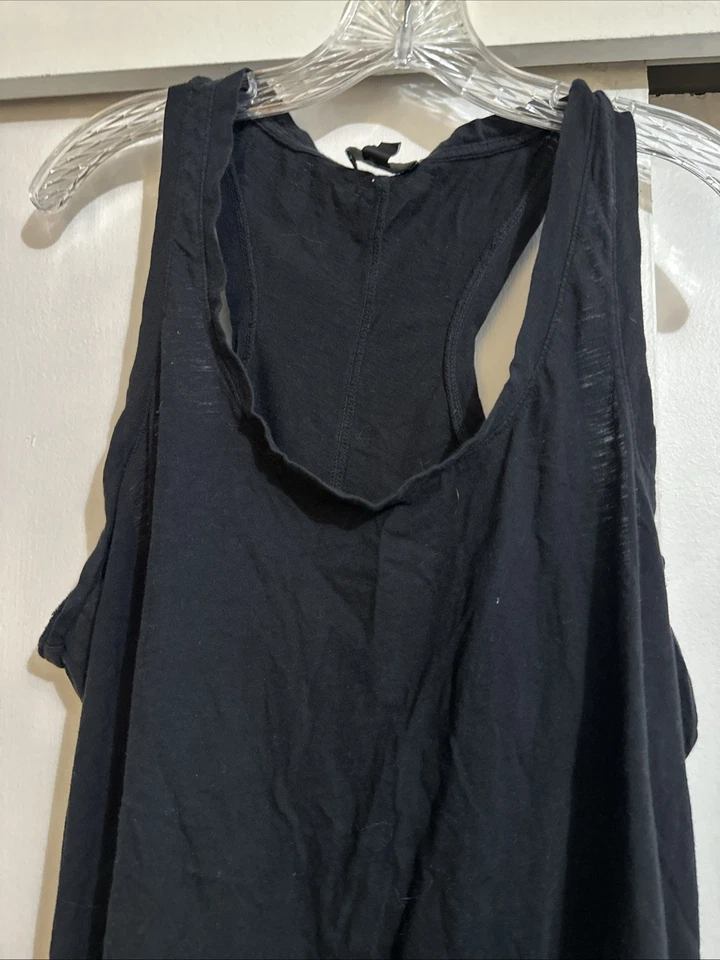 7 For All Mankind 女式背心黑色 XL 码 — 第 2/4 张图片