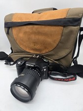 Pentax K200D Digital SLR Camera w/ 18-200mm Lens Bag Card Accessories