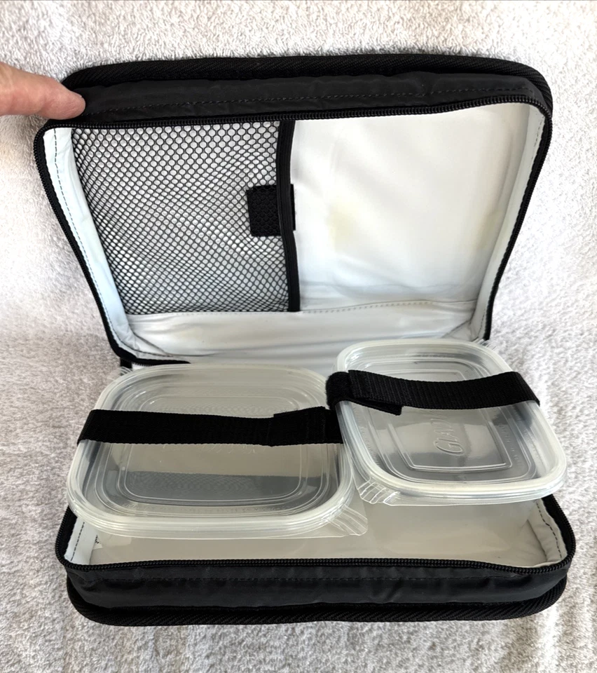 Contenedor de almuerzo aislado Arctic Zone con múltiples compartimentos y contenedores Foto 2 de 4