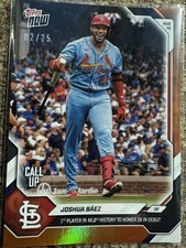 Joshua Baez 2026 Topps Now #555 Gold Parallel /25