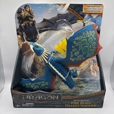 How to Train Your Dragon Battle Dragons Fire Blast Deadly Nadder 10in Figure New
