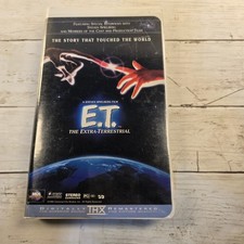 ET The Extra-Terrestrial VHS THX Remastered Steven Spielberg MCA Universal 1996