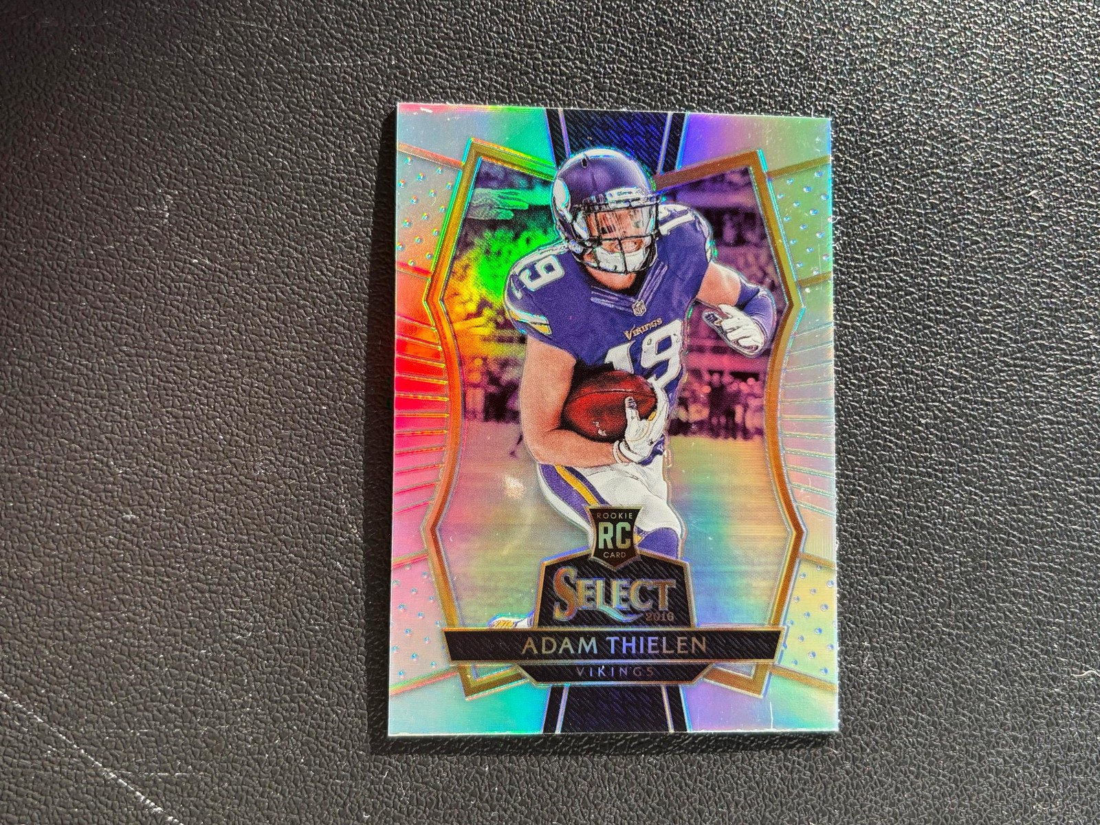 Adam Thielen 2016 Select Silver Prizm Rookie RC Minnesota Vikings #104 E36