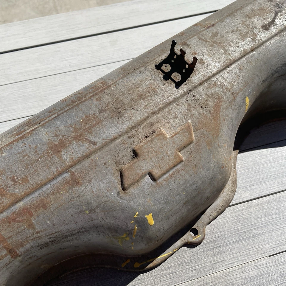 Cubiertas de válvula originales vintage 1958-62 Chevrolet Impala SS Bel Air 348 409 RARAS Foto 4 de 4