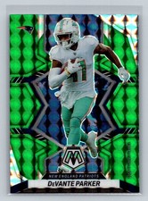 2022 Panini Mosaic #124 DeVante Parker   Green Mosaic  New England Patriots