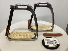 Pavone Staffe di Sicurezza per Equitazione Inglese Sella Inglese 4” + Extra-Prev. Usato