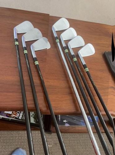 Miura MC 502 (7-PW) / TC 201 (5-6) Combo Graphite Design AD-85 Stiff, + 4 iron - Picture 9 of 10