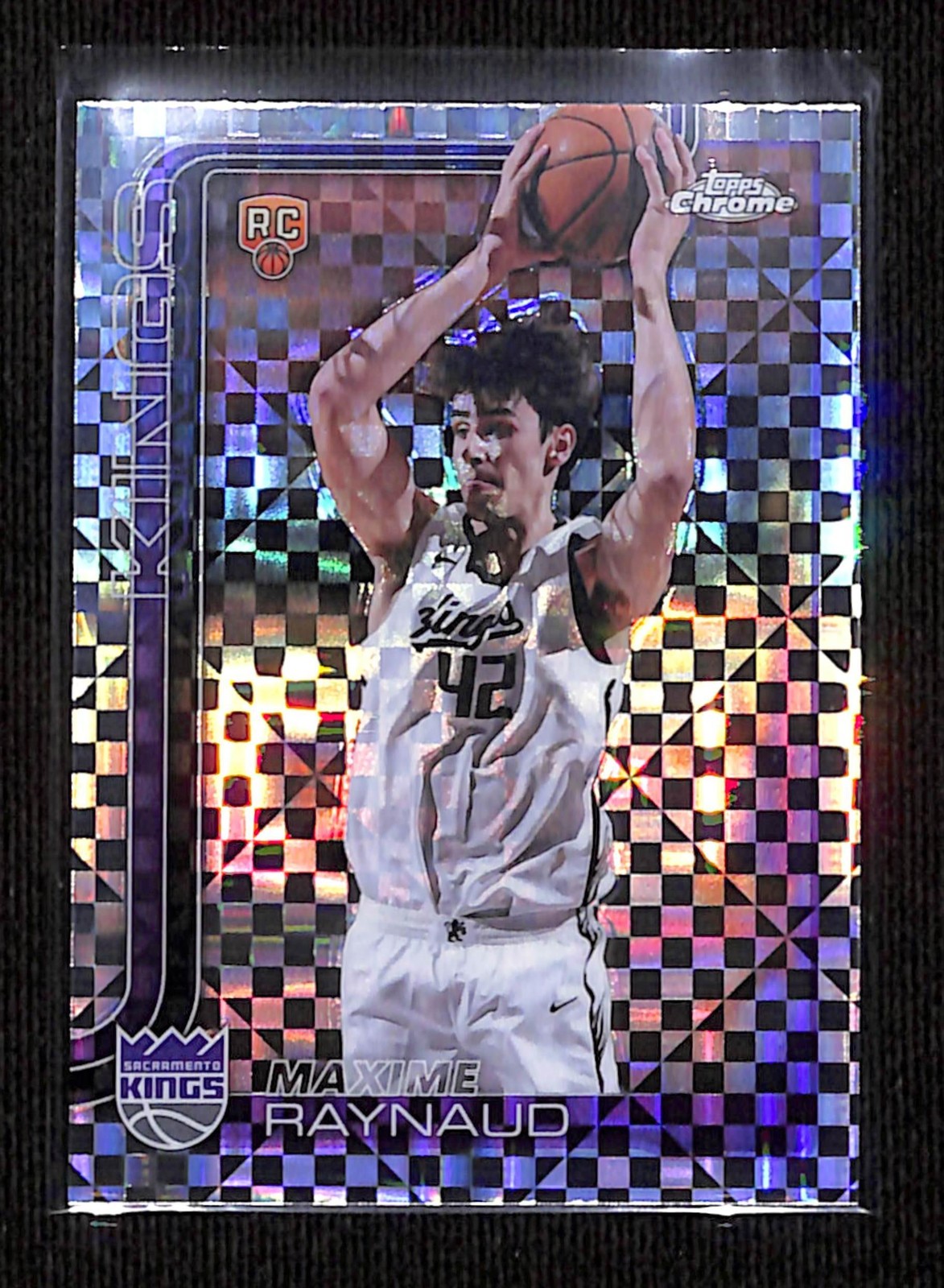 2025-26 Topps Chrome #293 Maxime Raynaud X-Fractor